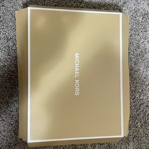 Michael Kora Wilma Suede and Logo Trainer